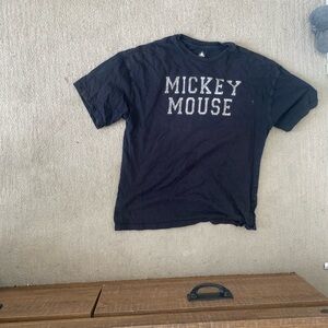 Disney Charcoal Gray Vintage Tee